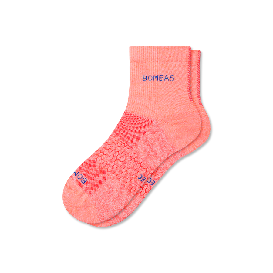 Women's UltraLite Sport Quarter Socks - Cushion Lounge Comfort