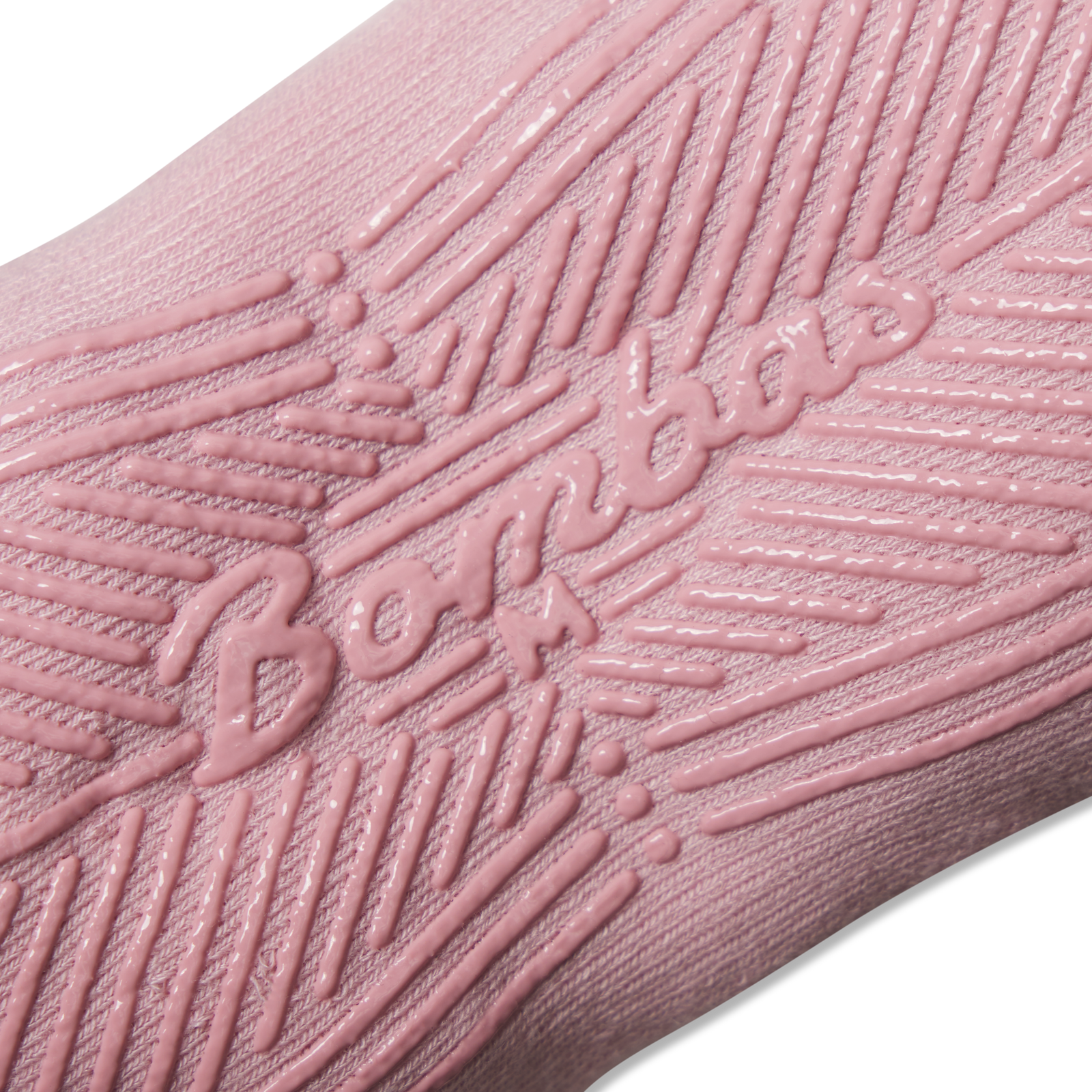 Studio Gripper Ballet No Show Socks - spanish rose Detail [10119]