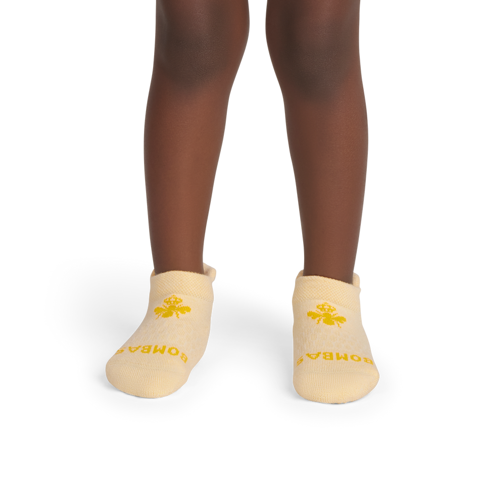 Toddler Gripper Ankle Socks - meringue TO1 [10120]