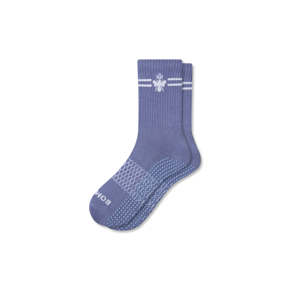 Gripper Half Calf - oyster blue L [10131]