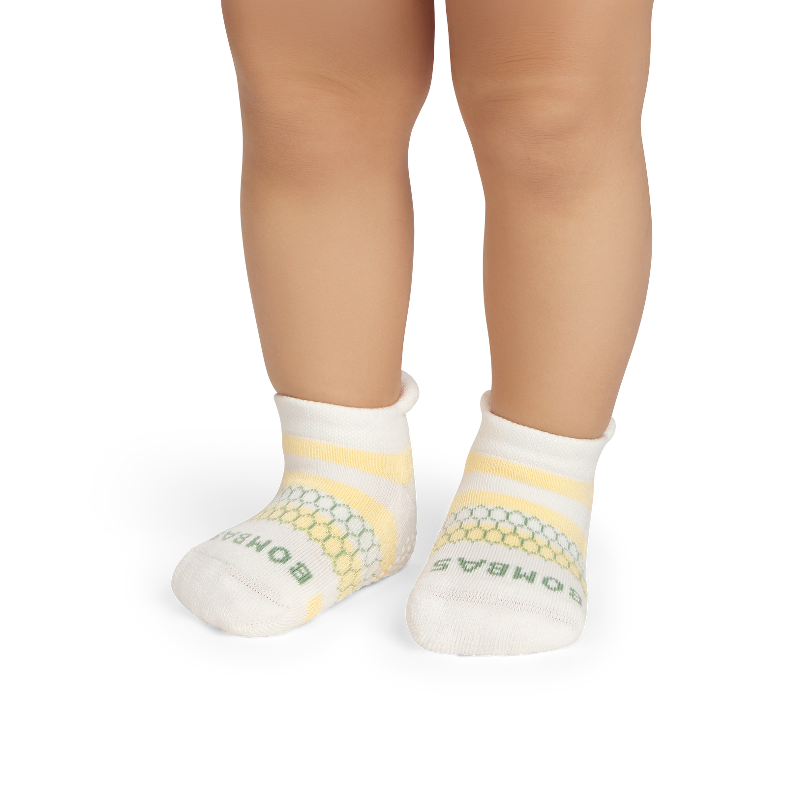 Toddler Gripper Ankle Socks - soft white meringue TO1 [10139]