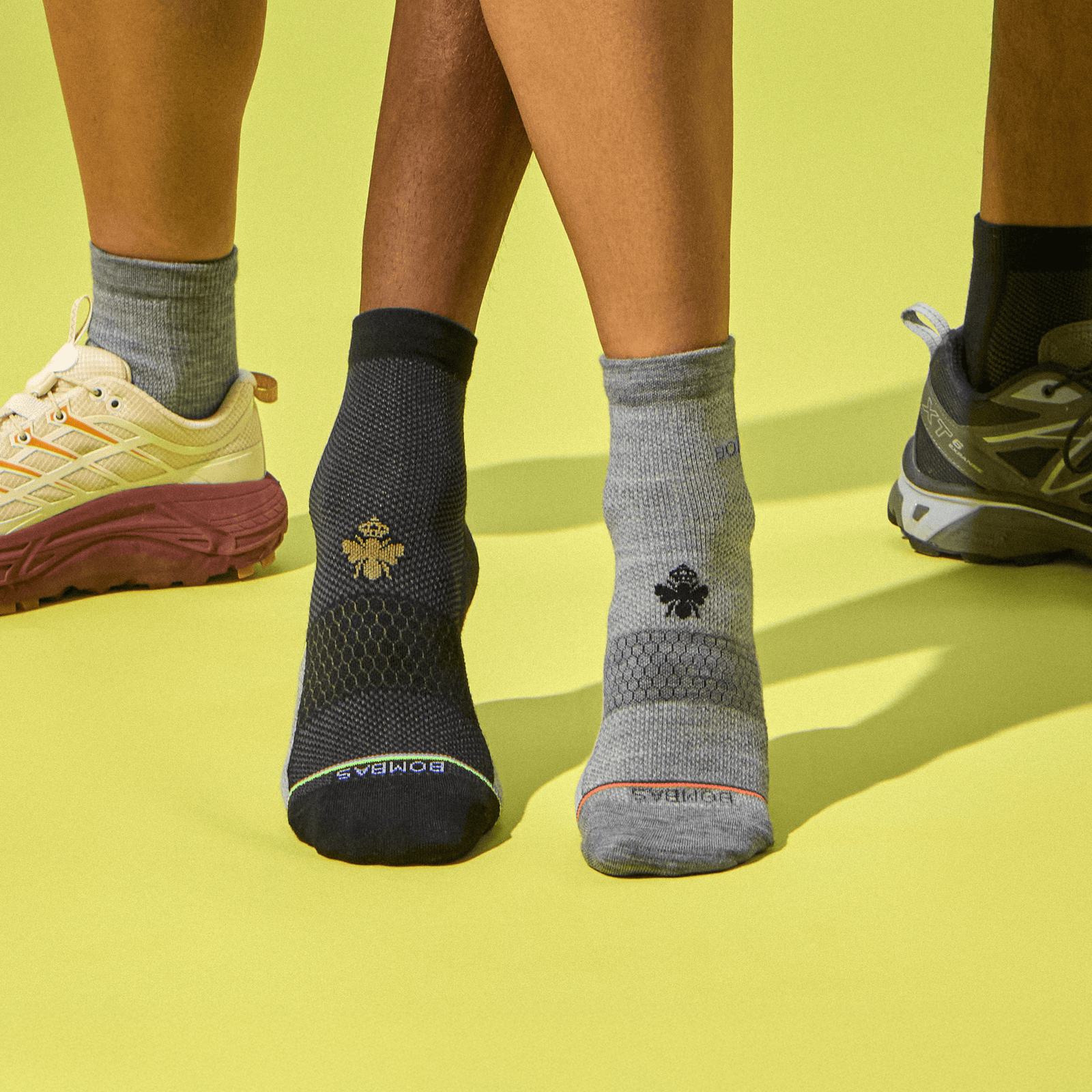 UltraLite Sport Merino Wool Blend Quarter Socks - Grey [LIFESTYLE] [10442]