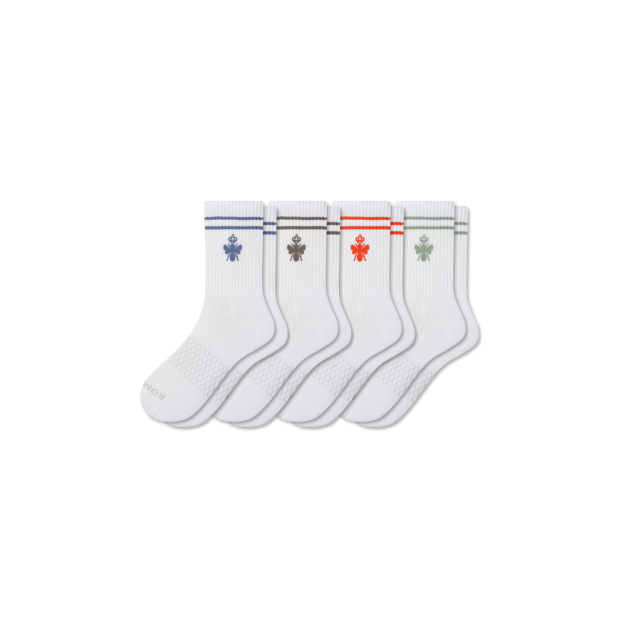 Men's Originals Half Calf Sock 4-Pack - Cozy Travel Cushion