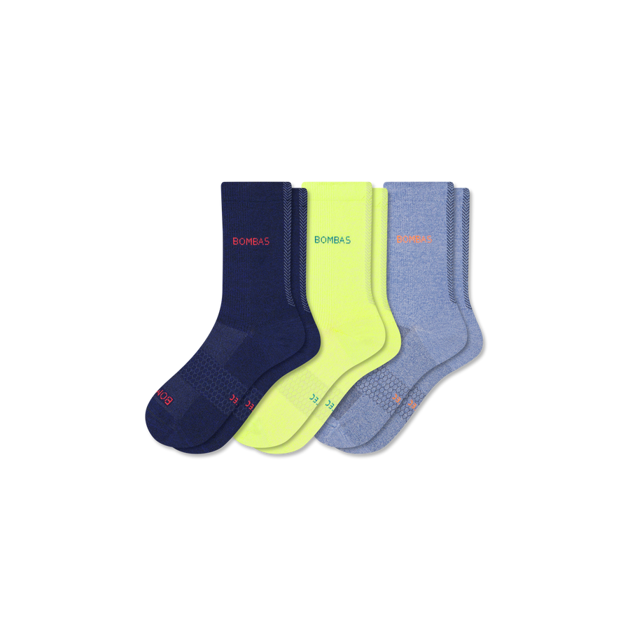 Women's UltraLite Sport Half Calf Sock 3-Pack - Steady Recovery Rotation