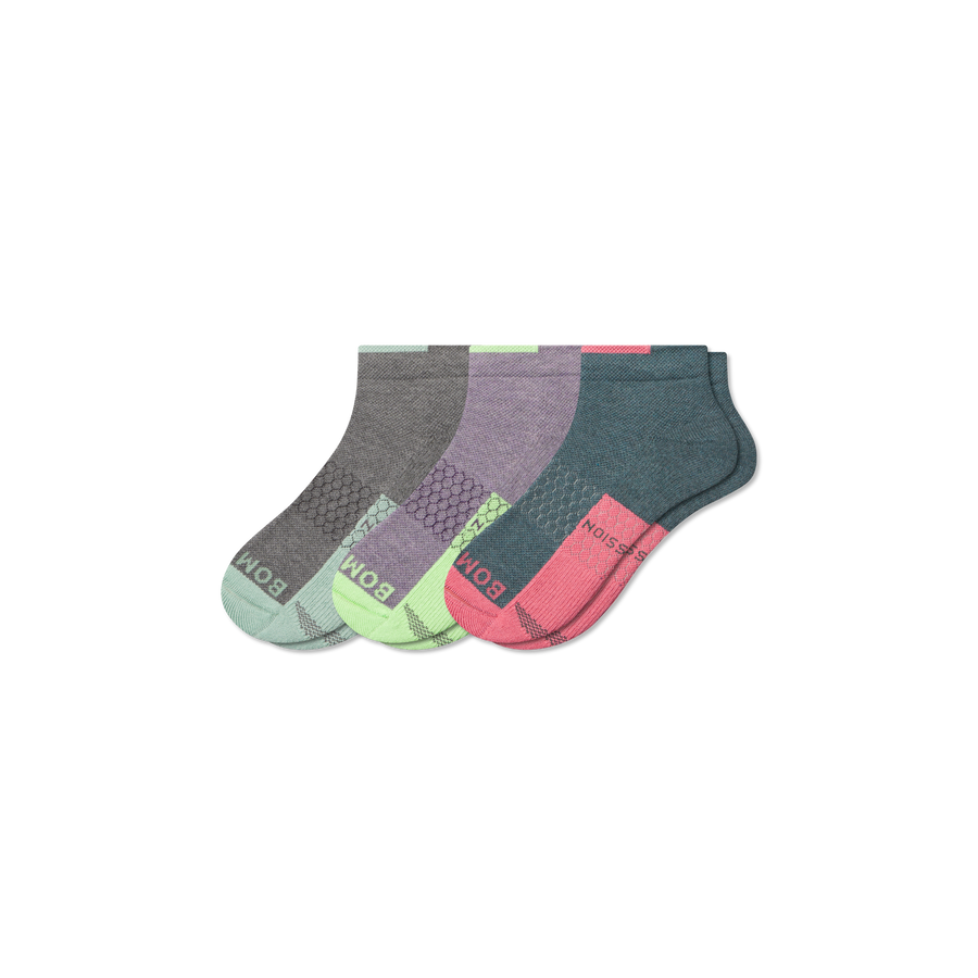 Women's Performance Compression Ankle Sock 3-Pack - Dynamic Support