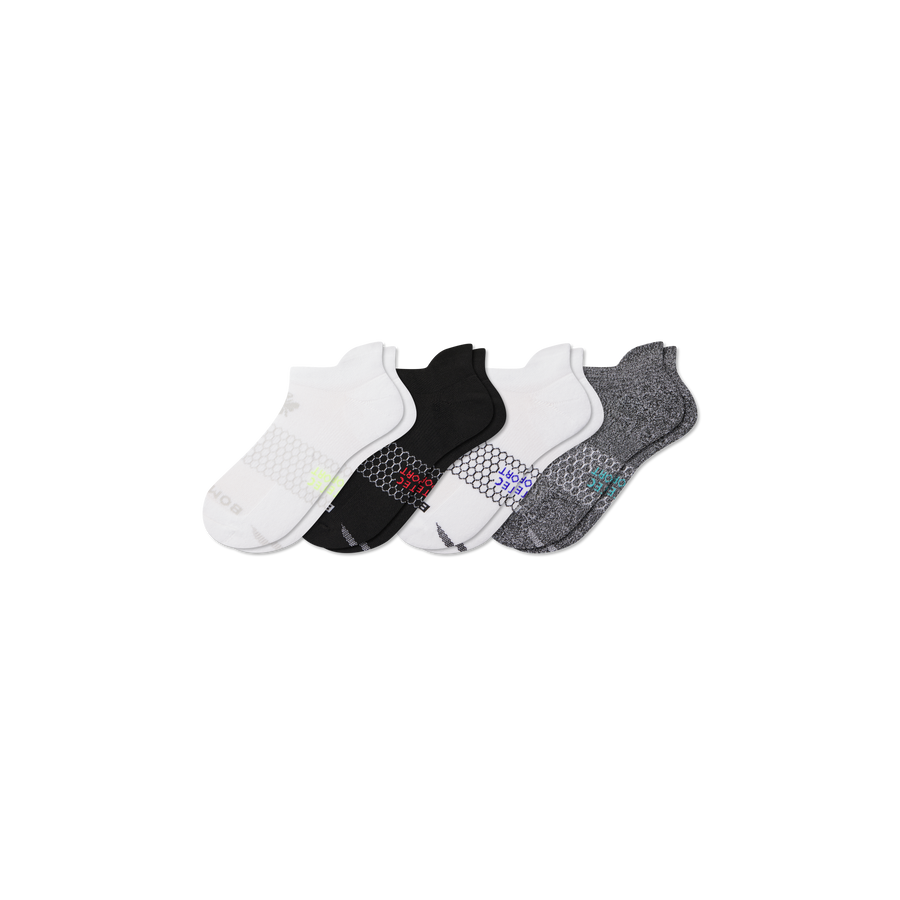 Men's All Sport Ankle Sock 4-Pack - Smooth Weekend Wear