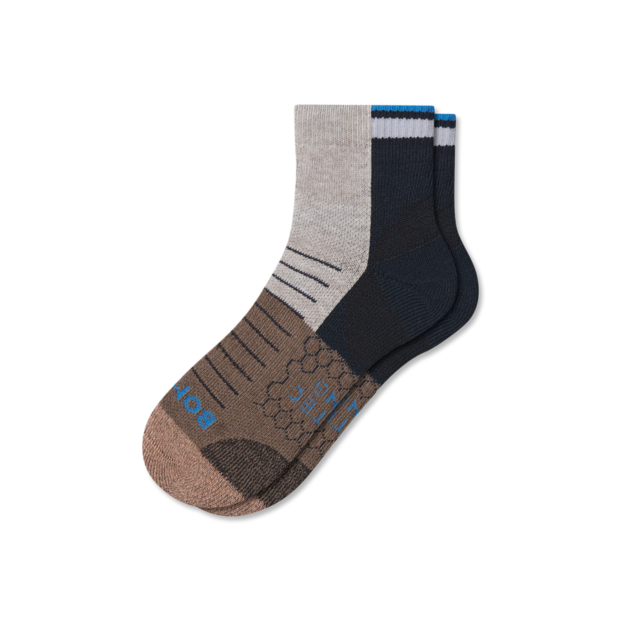 Women's Hiking Quarter Socks - Steady Studio Cushion