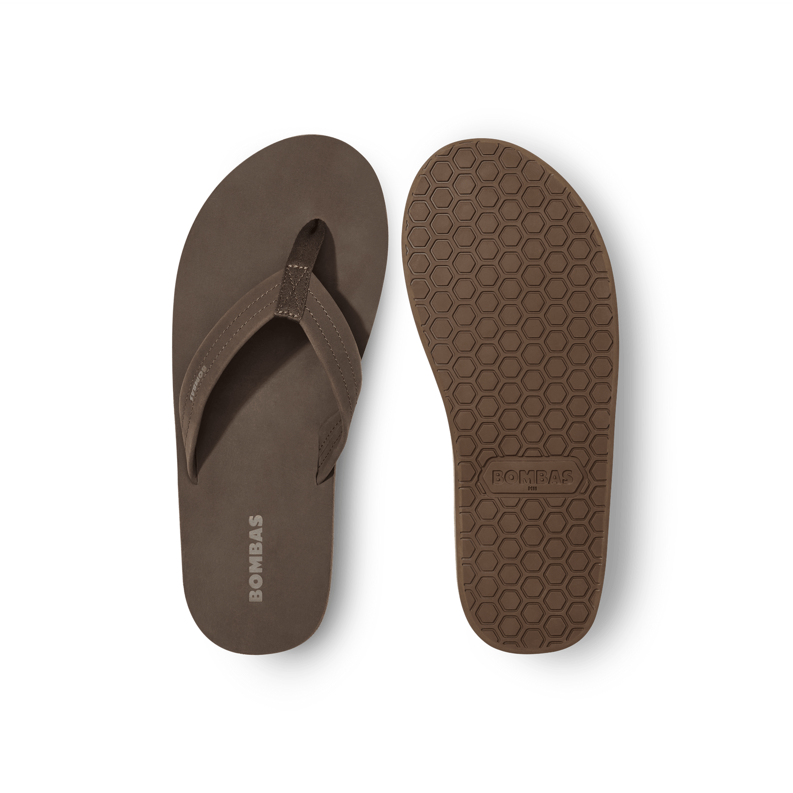 Men's Sunrise Nubuck Flip Flop - Mushroom Grey L3 [10928]