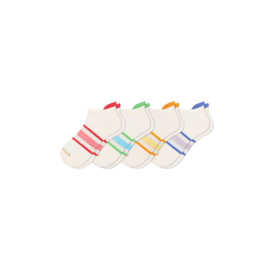 Pride Ankle Sock 4-Pack - Trail Office Step