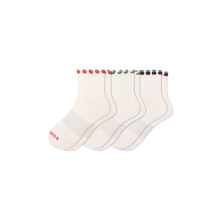 Quarter Socks - Fruit Mix L [11189]