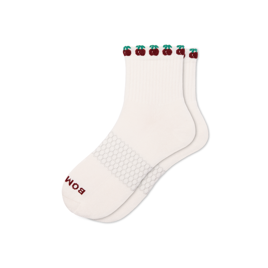Women's Farmer's Market Quarter Socks - Fresh Hike Comfort