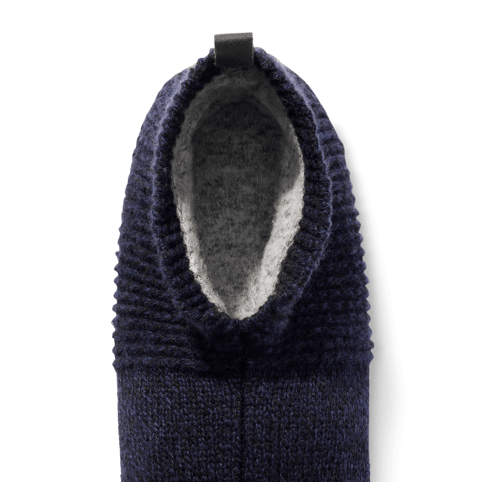 Marl Gripper Slipper Navy Detail
