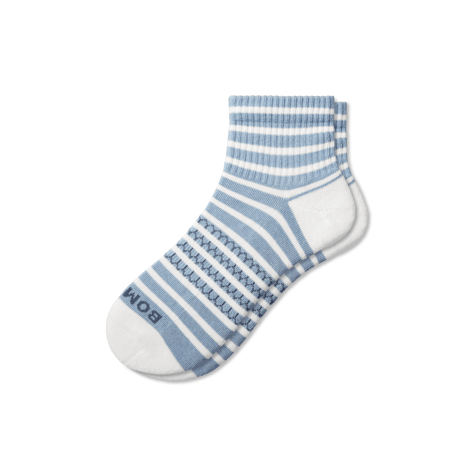 Striped Quarter Socks oceanfog-layflat-1-transparent