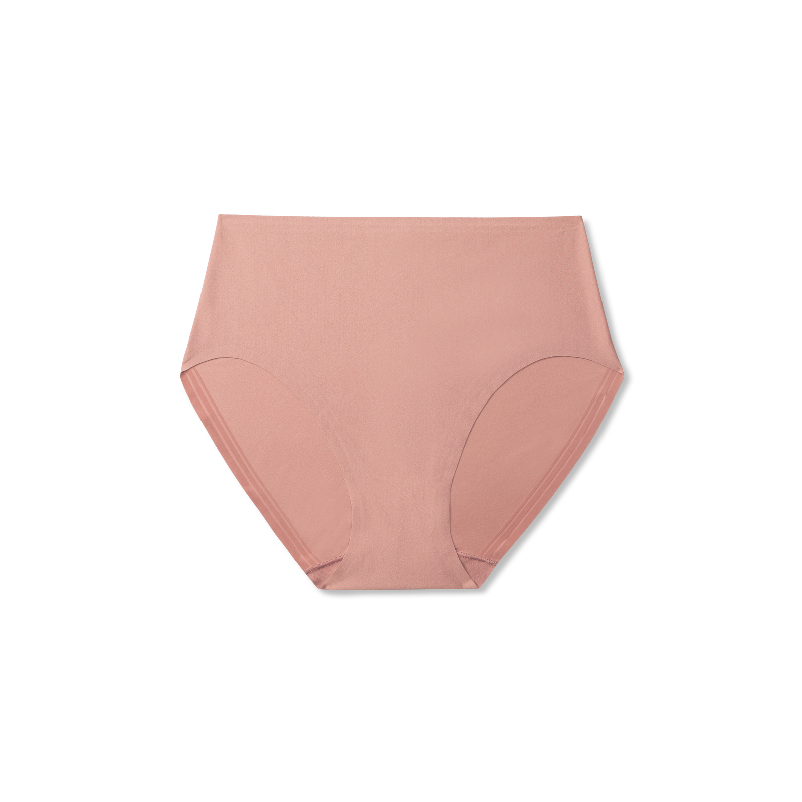 Women's No Show High Rise Brief - Coco Plum L [7197]