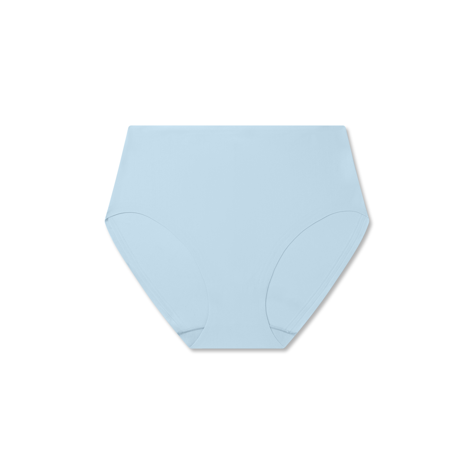 Women's No Show High Rise Brief - glacier blue L [7197]