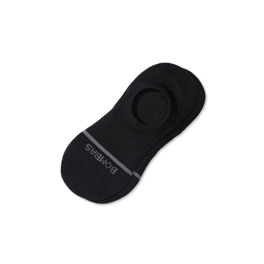 Men's Lightweight Merino Wool Blend No Show Socks - Breathable School Wear