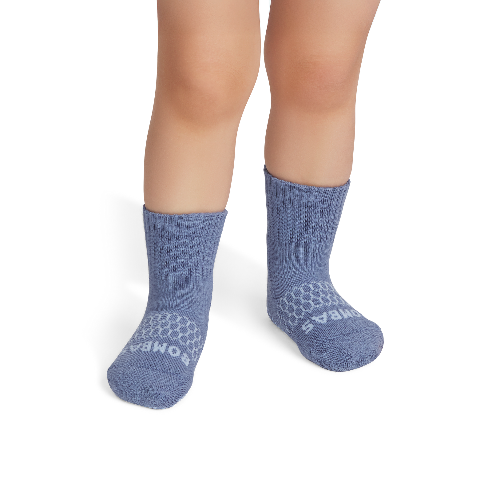 Toddler Gripper Calf Socks - blue smoke cloud blue TO1 [7579]