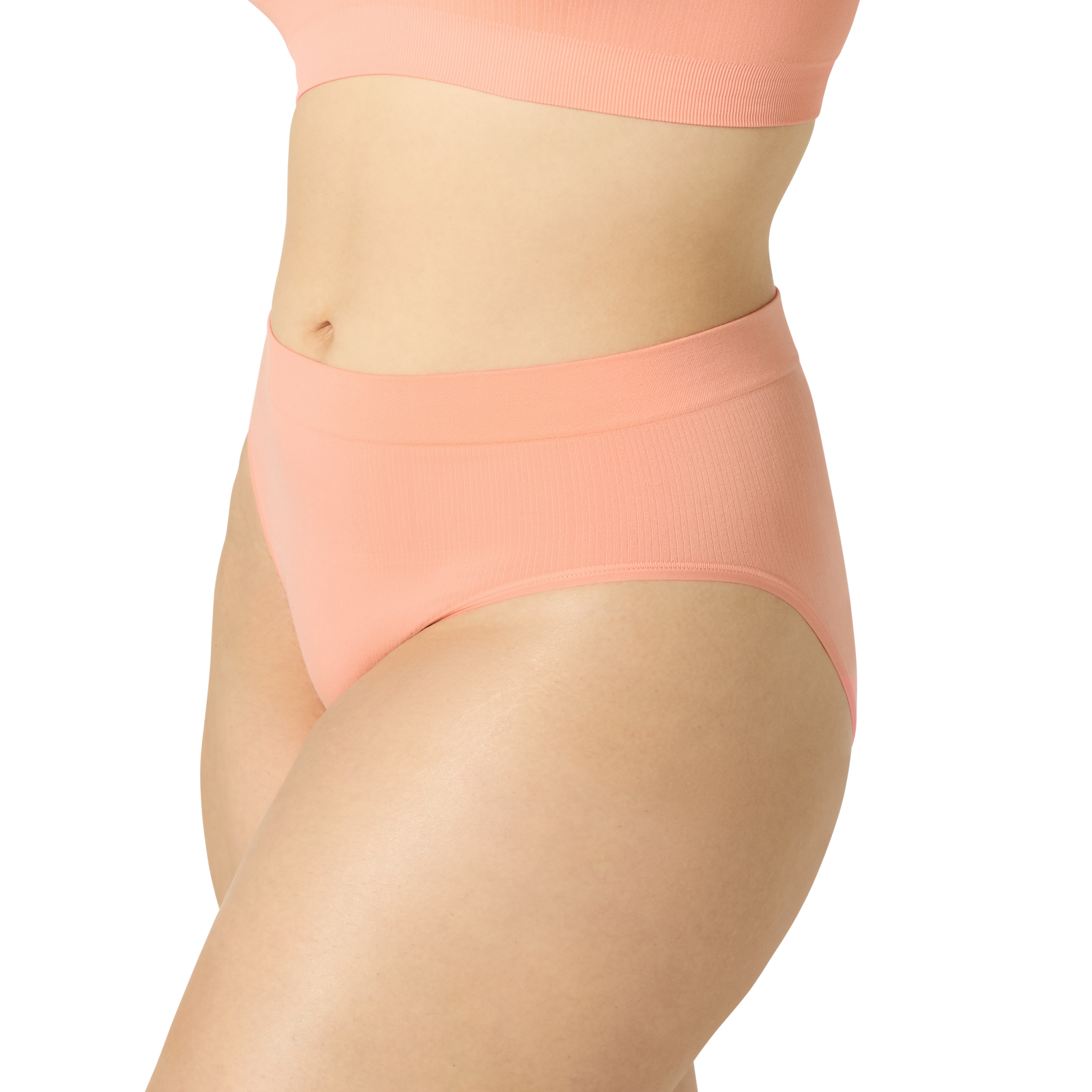 Seamless High Rise Brief - Guava WO2 [7718]