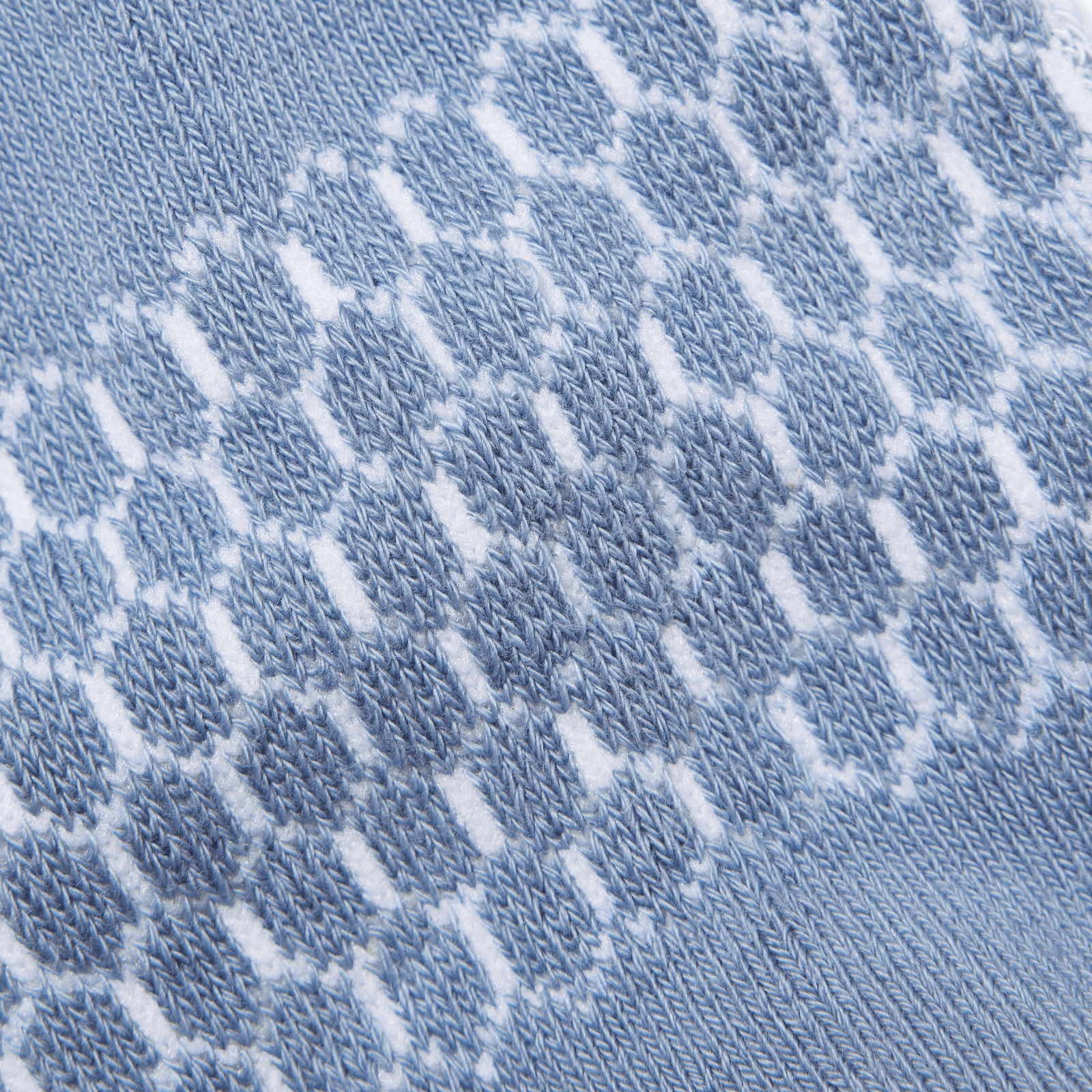 Two Tone Ankle Socks - Fjord Detail [7791]