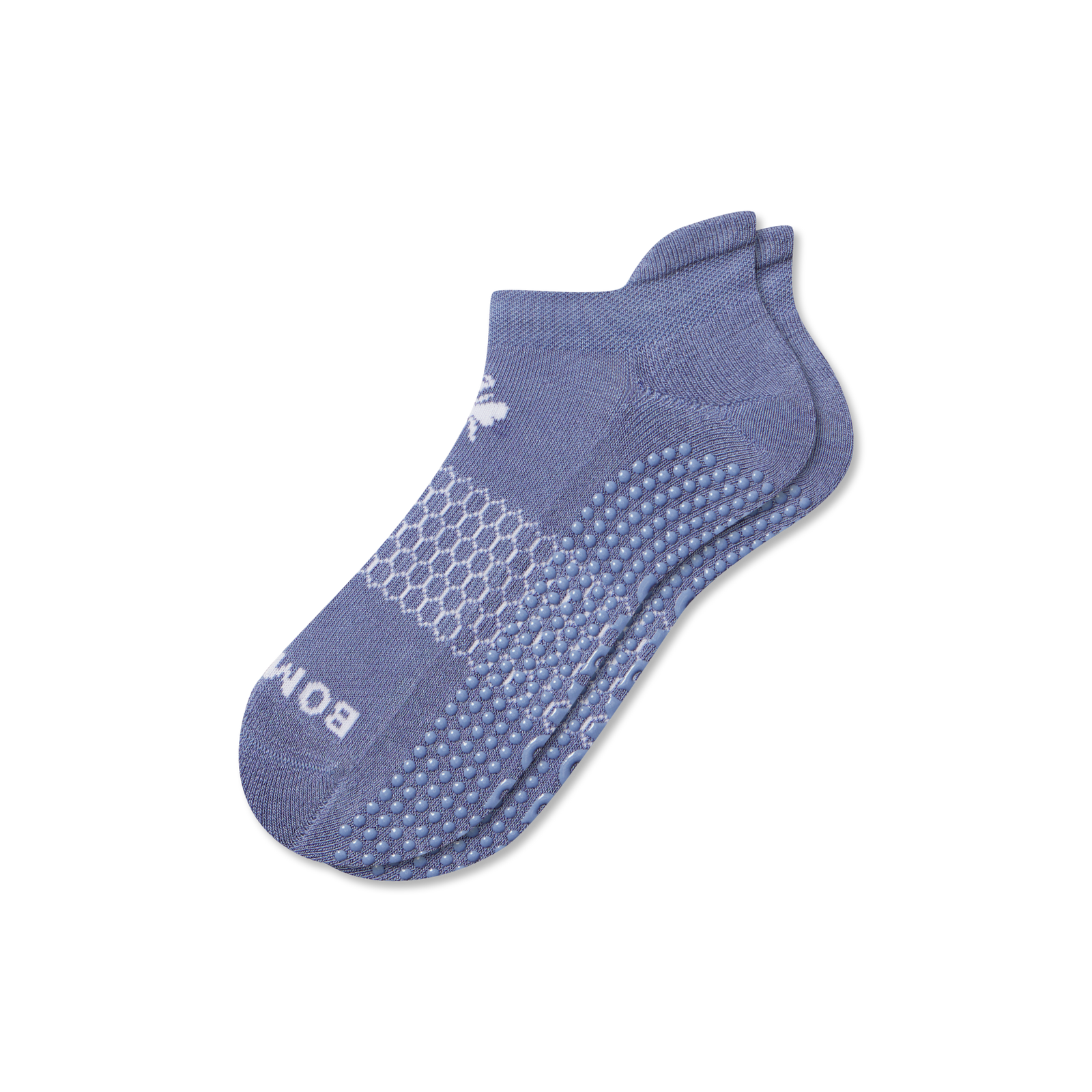 Gripper Ankle Socks - oyster blue L [7880]