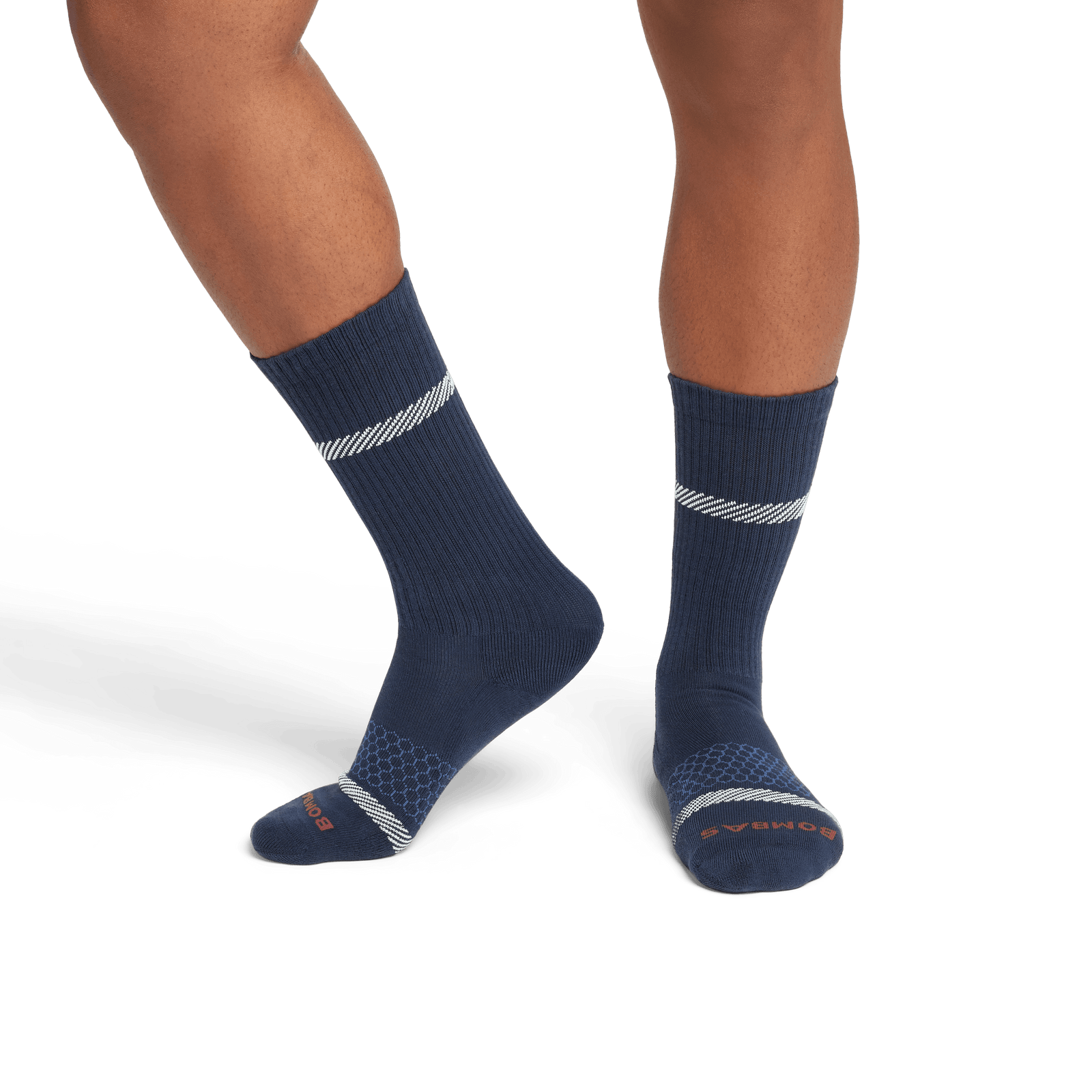 Holiday Calf Socks - Midnight Navy / Ivory MO2 [8135]