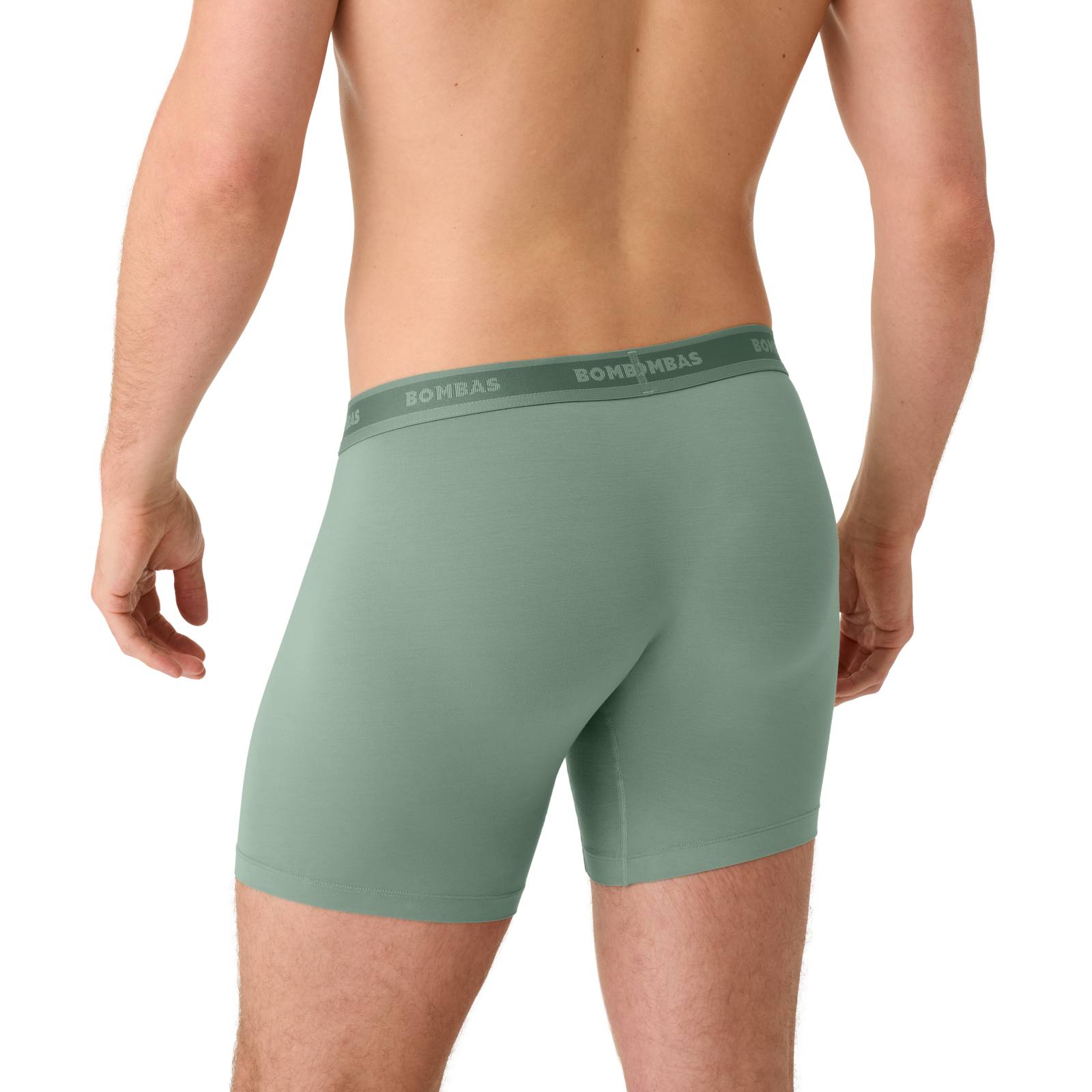 Men's Soft Flex Boxer Brief - Easy Sage MO2 [8287]