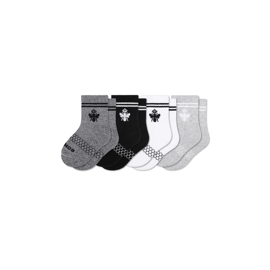 Junior Originals Calf Sock 4-Pack - Smooth Trail Comfort
