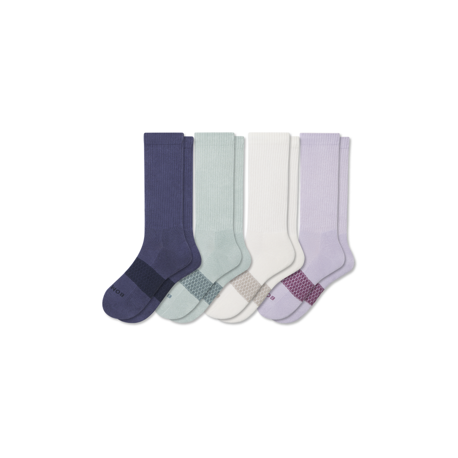 Women's Solids Calf Sock 4-Pack - Modern Hike Pair