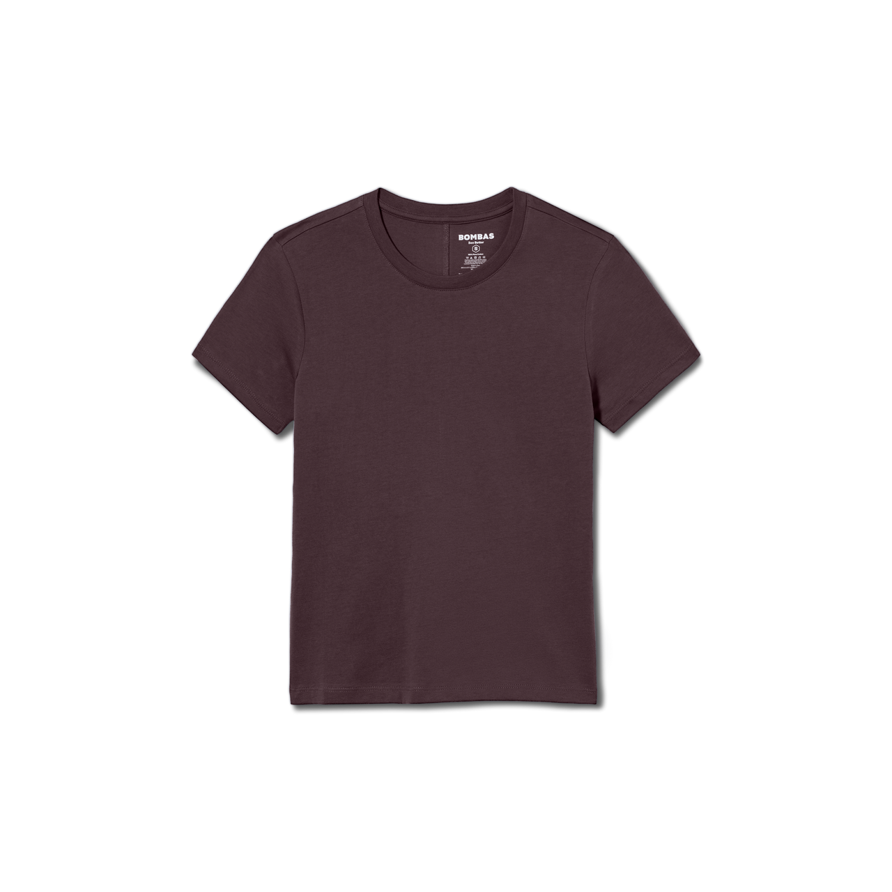 Women's Pima Cotton Slim Crew Neck T-Shirt - All Spice L [8528]