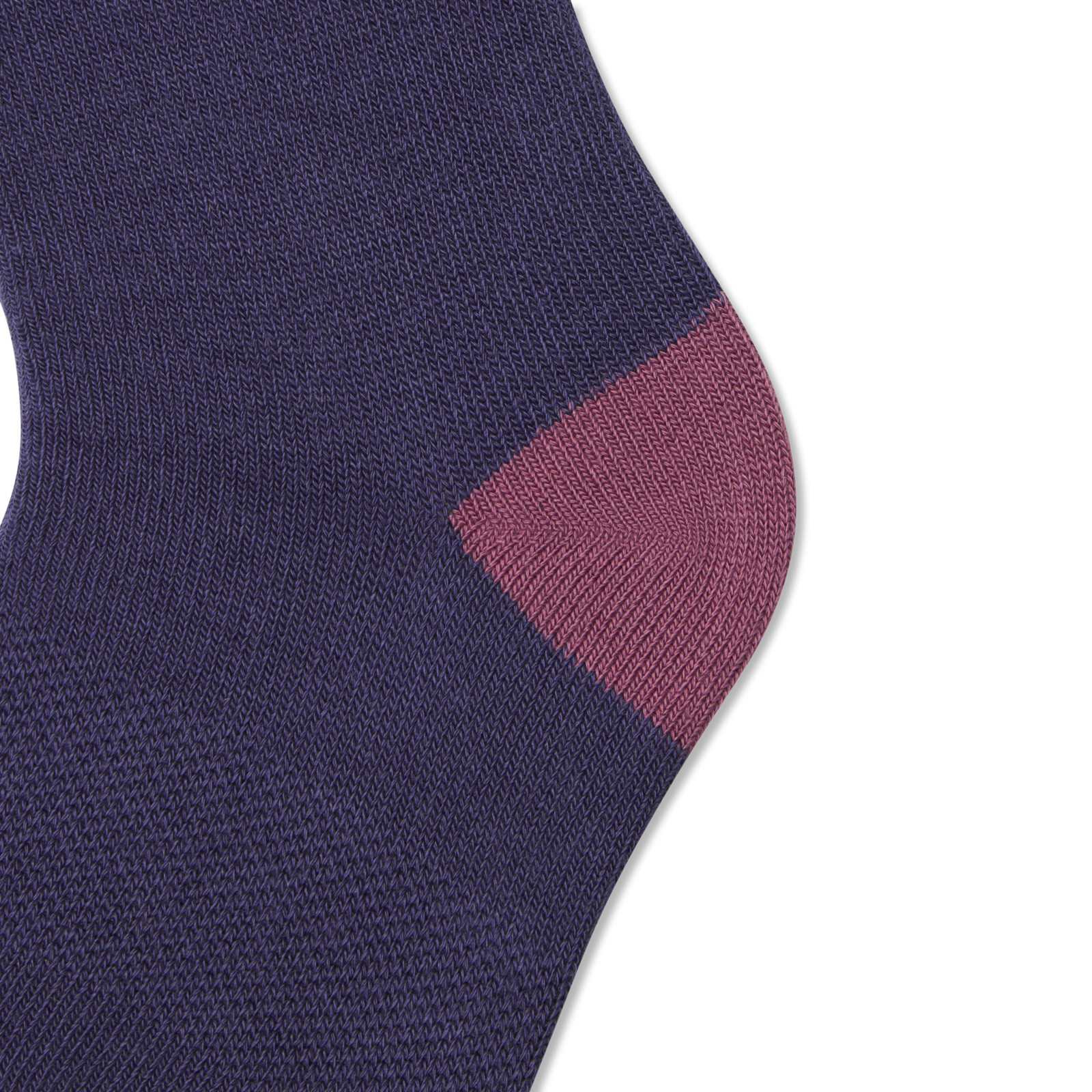 Junior Lightweight Calf Socks - Navy Dusk Detail [8590]