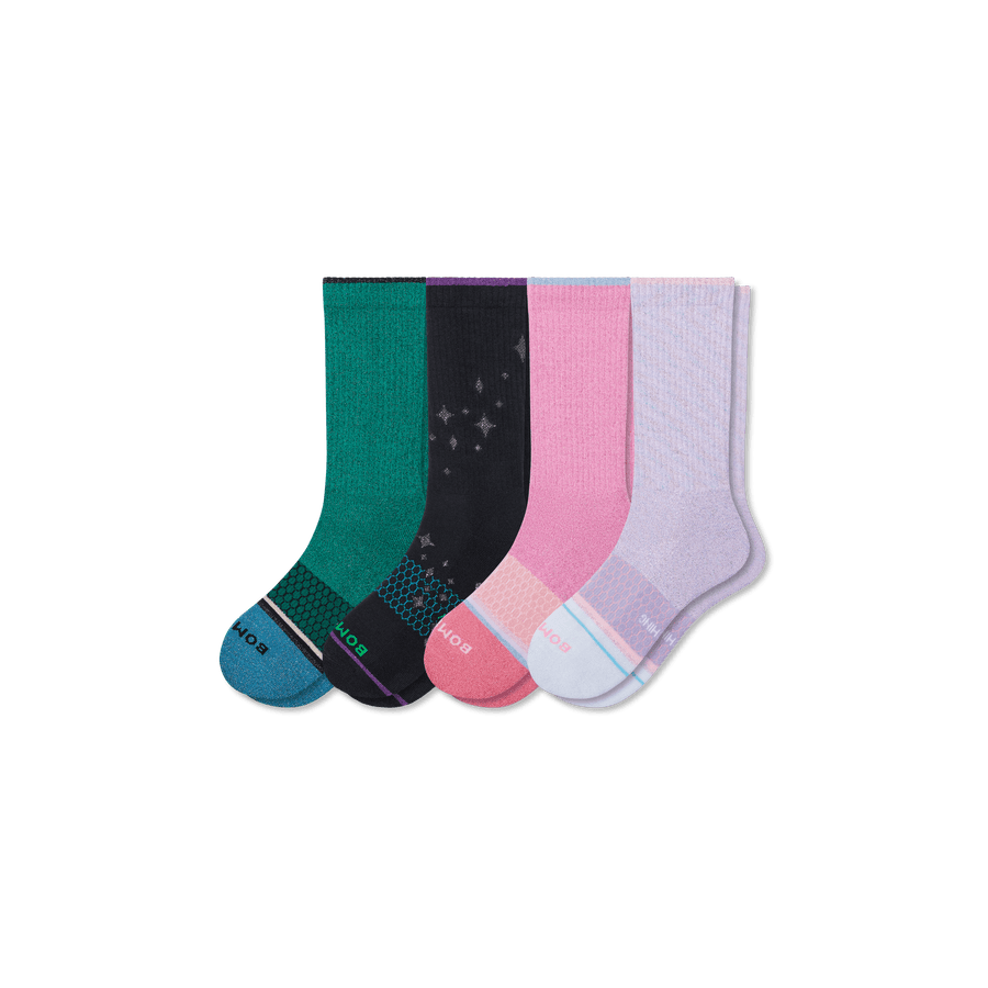 Wicked X Bombas Calf Sock 4-Pack - Daily Ankle Wear