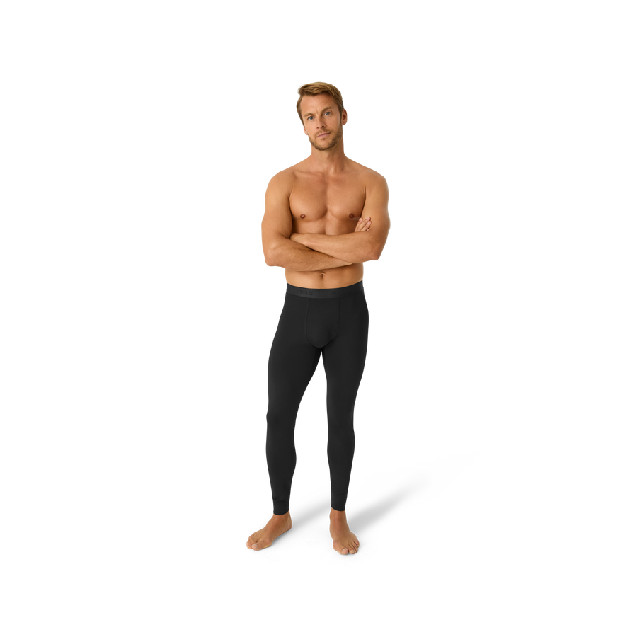 Men's Cotton Modal Blend Long Underwear - Calm Lounge Layer