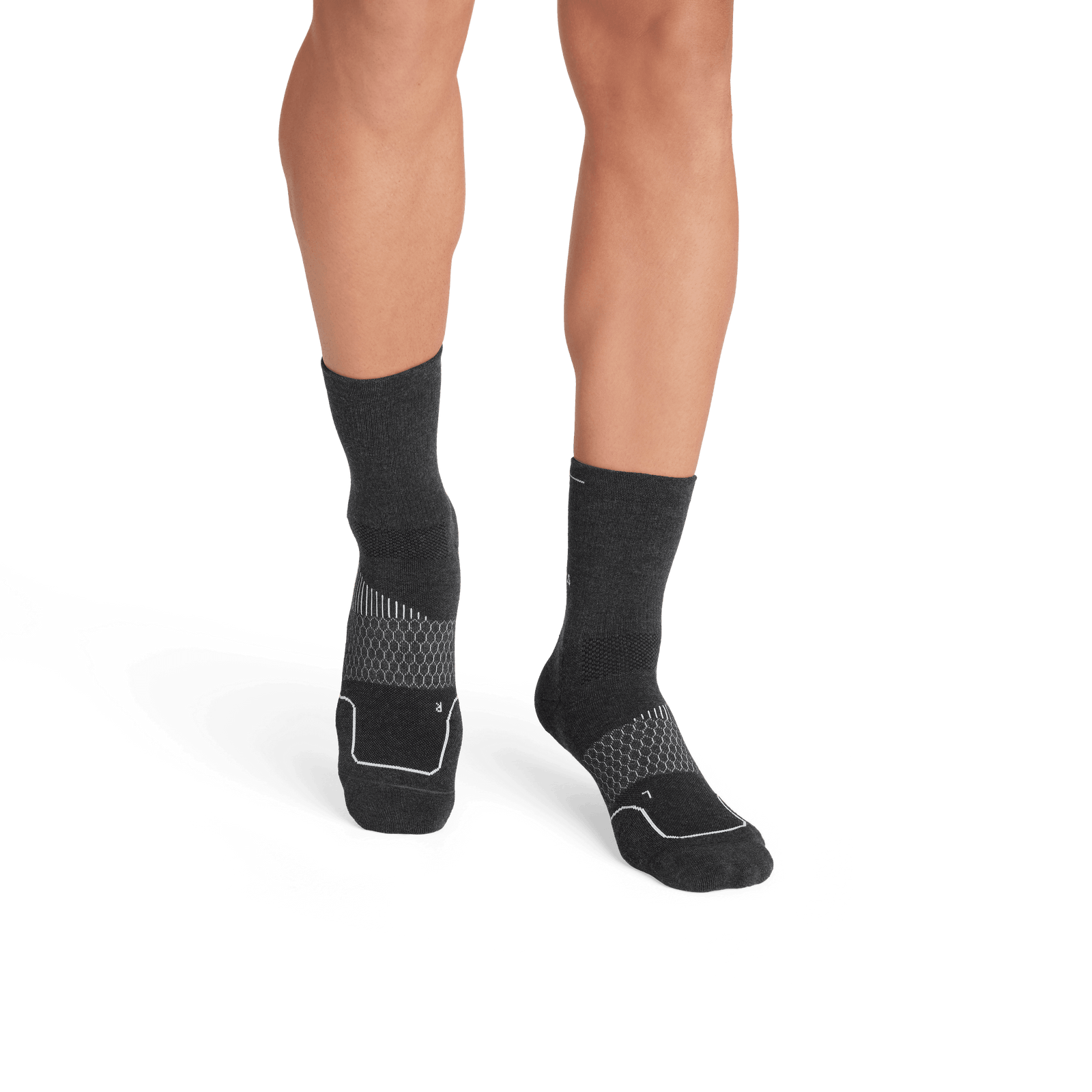 Running Half Calf - Grey - MO1 [8722]