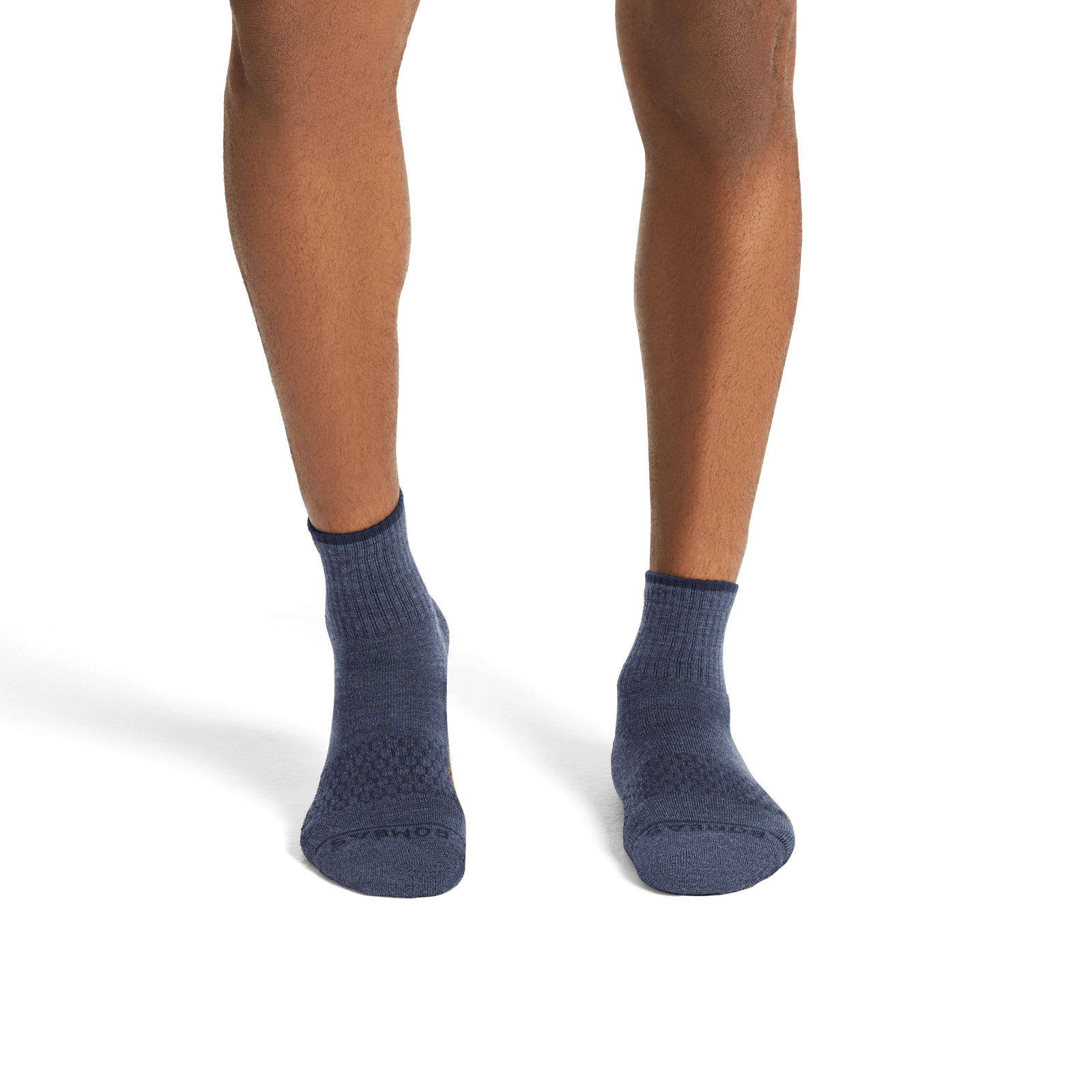 Merino Wool Blend Quarter Socks - Varsity Navy MO1 [8733]