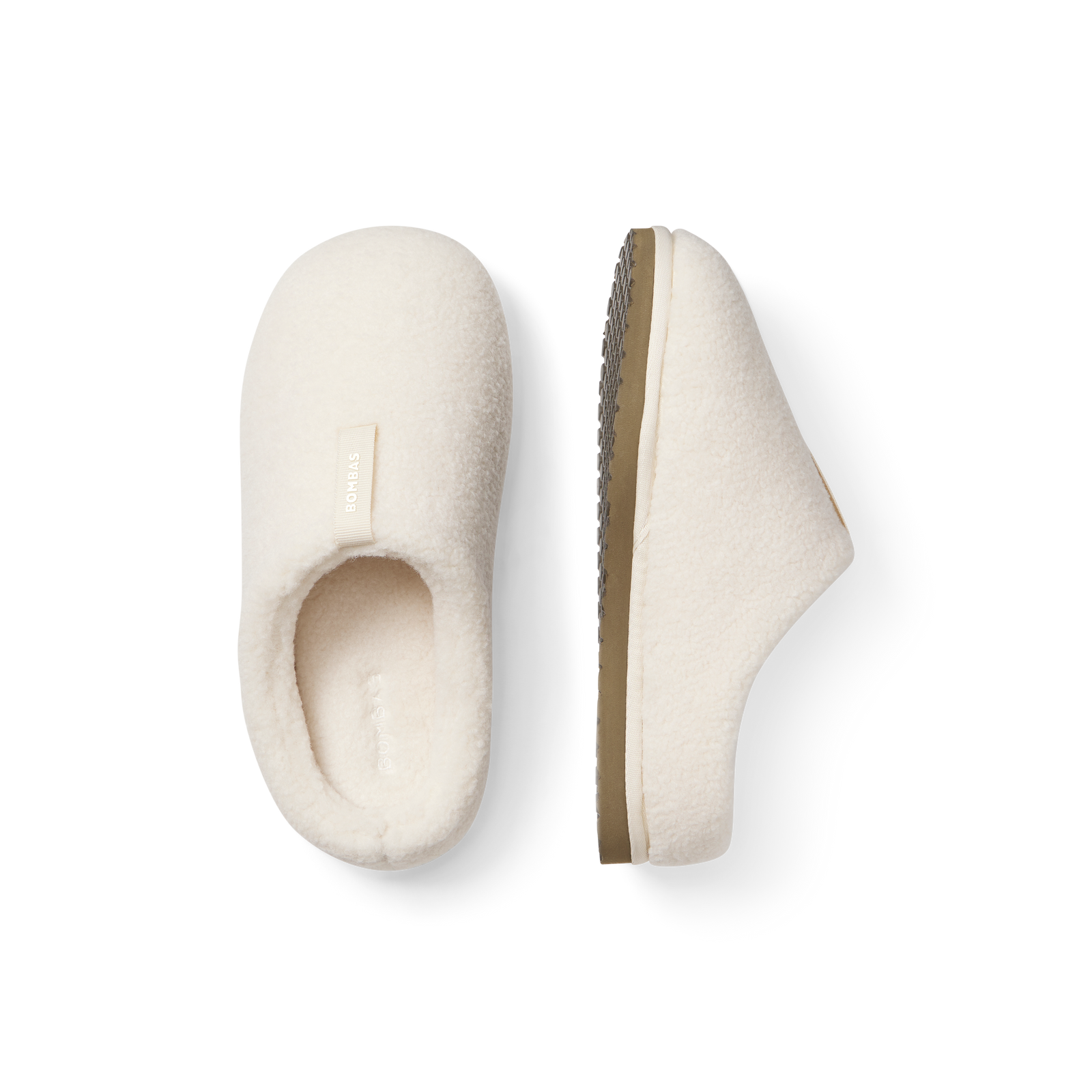 Women's Sunday Plush Slipper - Cream L [8814]