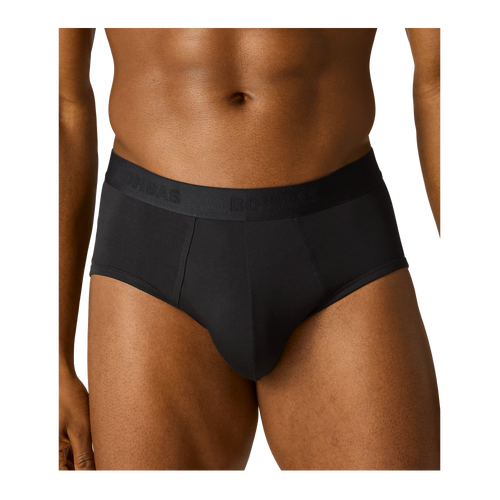 Cotton Modal Blend Brief - Black MO1 [8817]