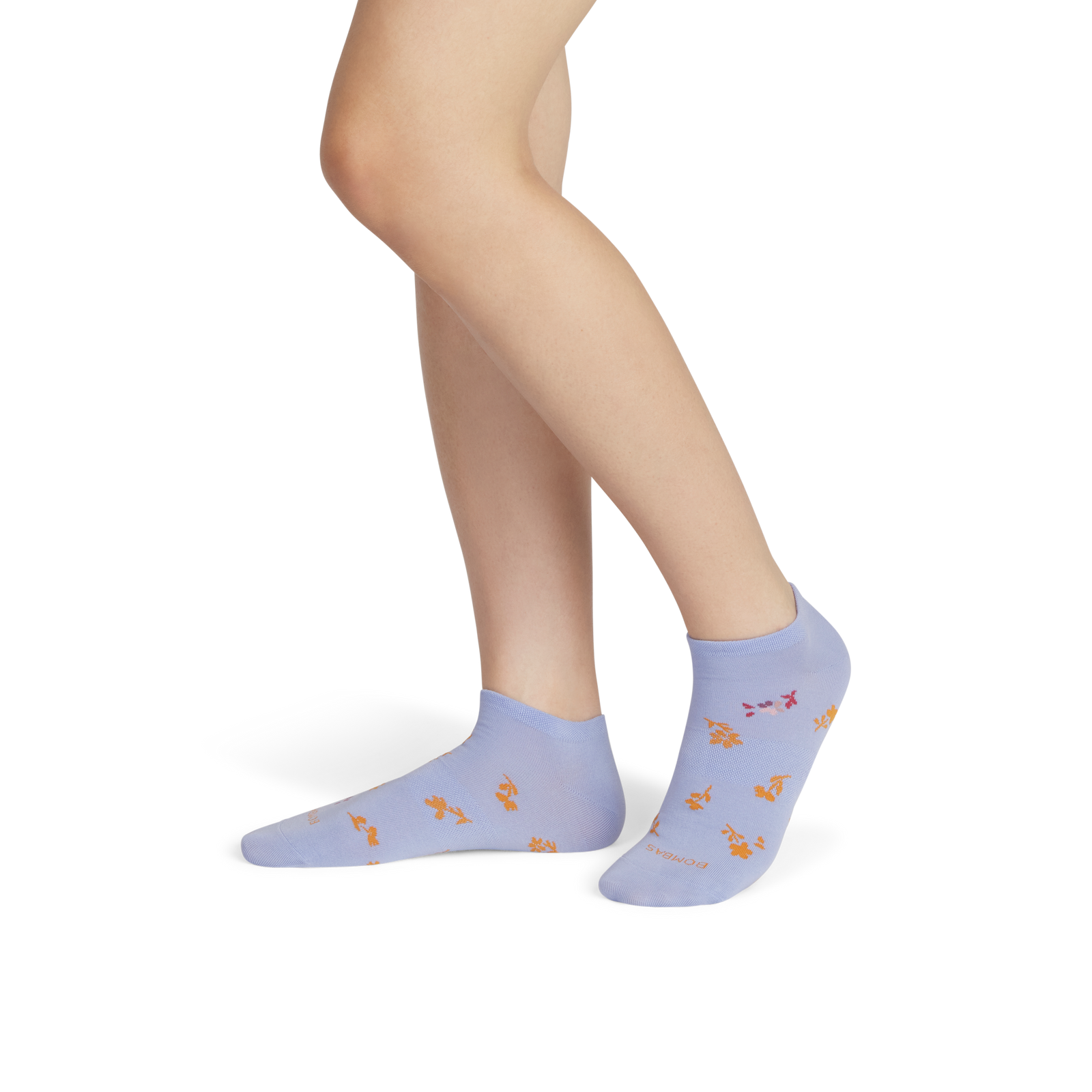 Floral Lightweight Ankle Socks - Dawn Blue WO1 [8836]