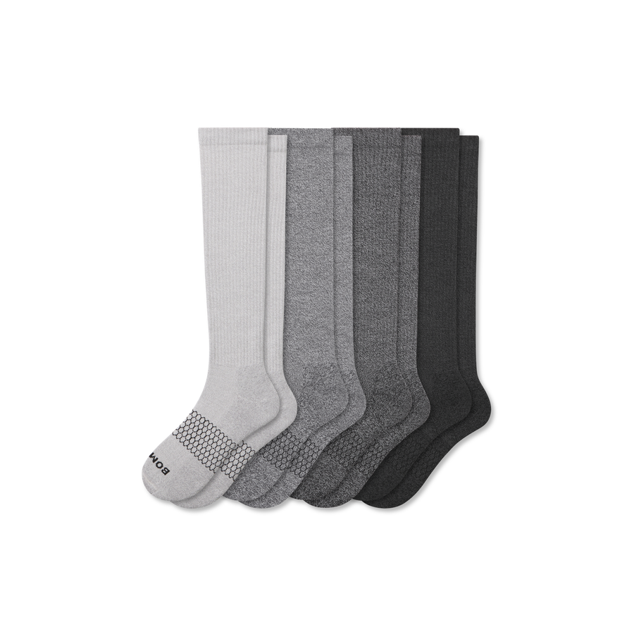 Women's Marl Knee High Sock 4-Pack - Classic Office Fit