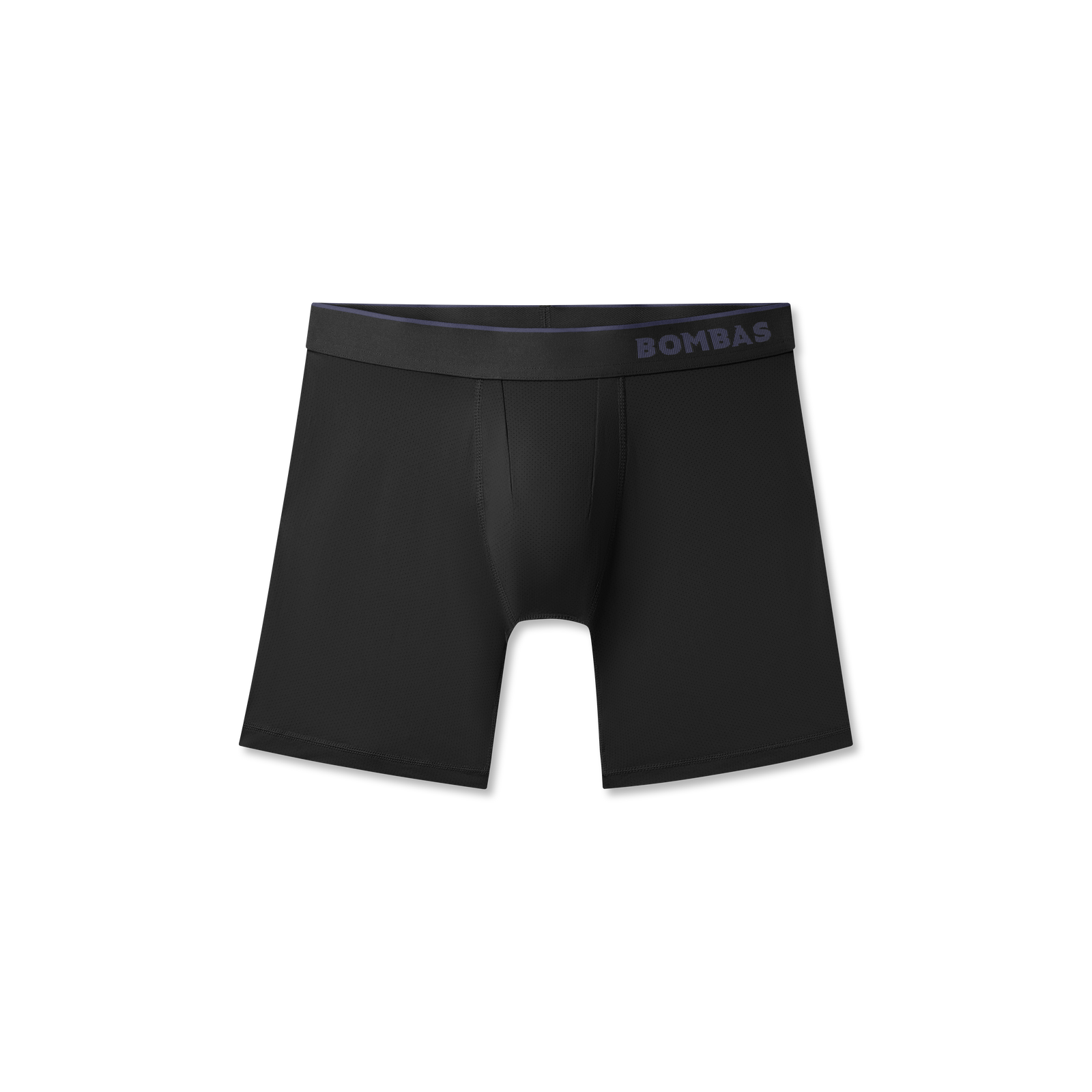 Men's Sport Flyless Boxer Brief - black L [9048]