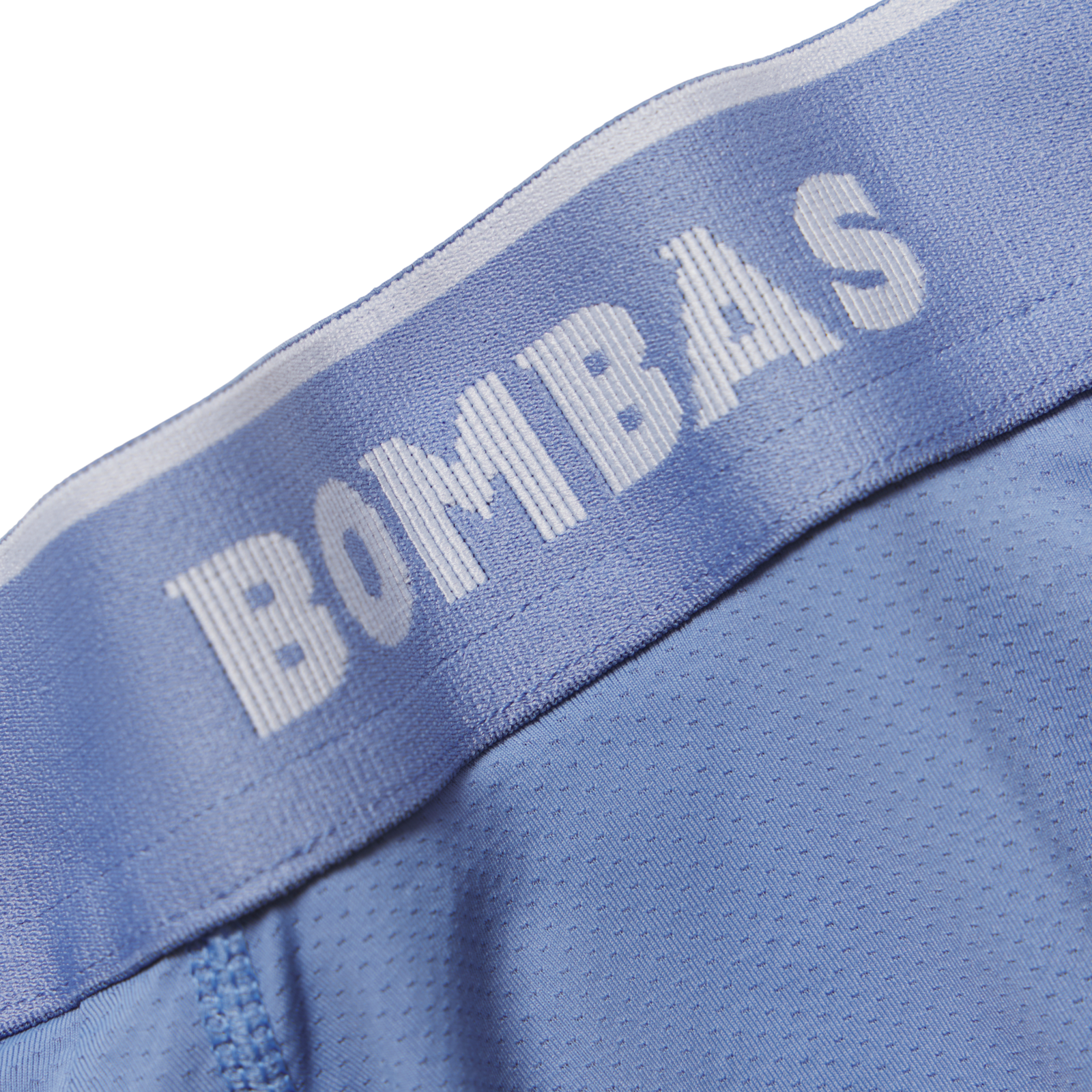 Men's Sport Flyless Boxer Brief - Oyster Blue Detail [9048]