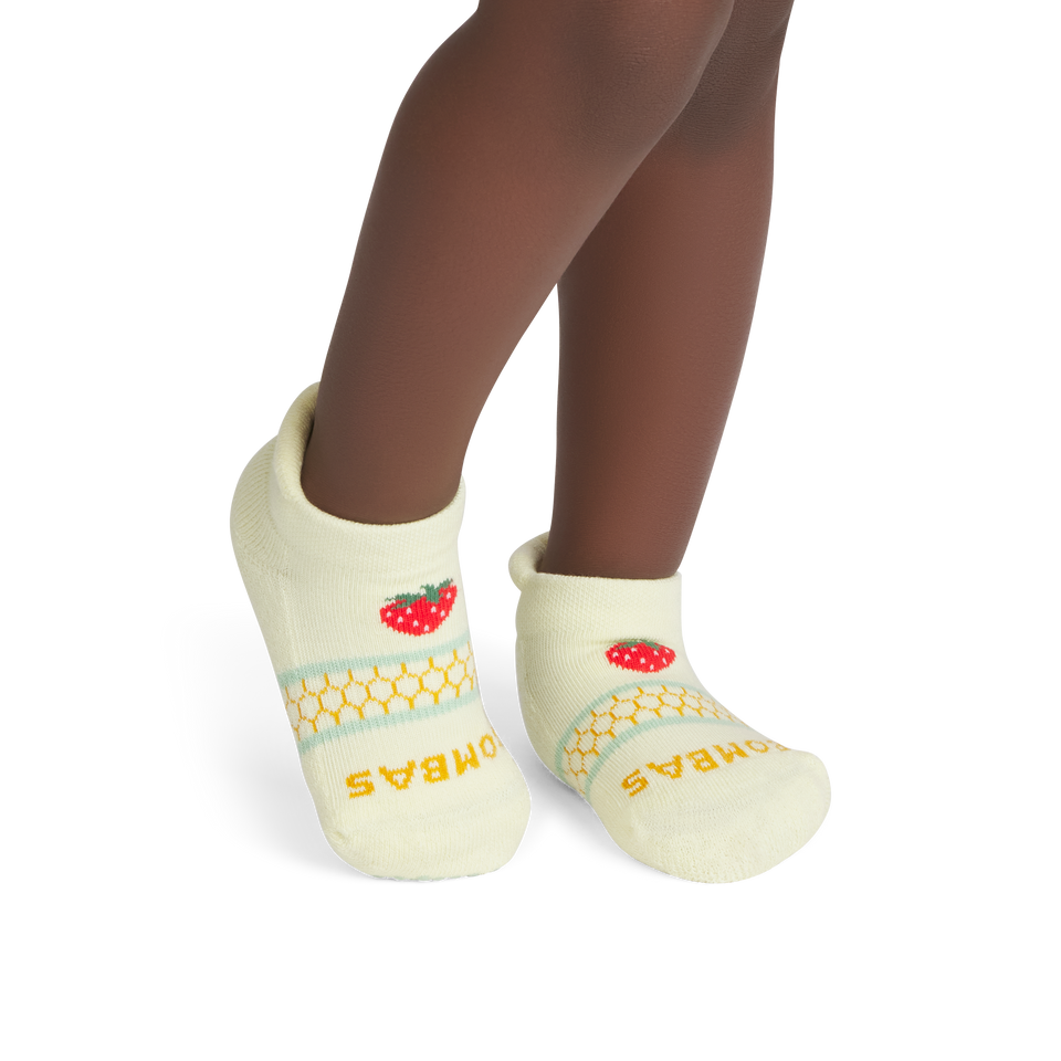 Toddler Gripper Ankle Socks - light meringue TO1 [9141]