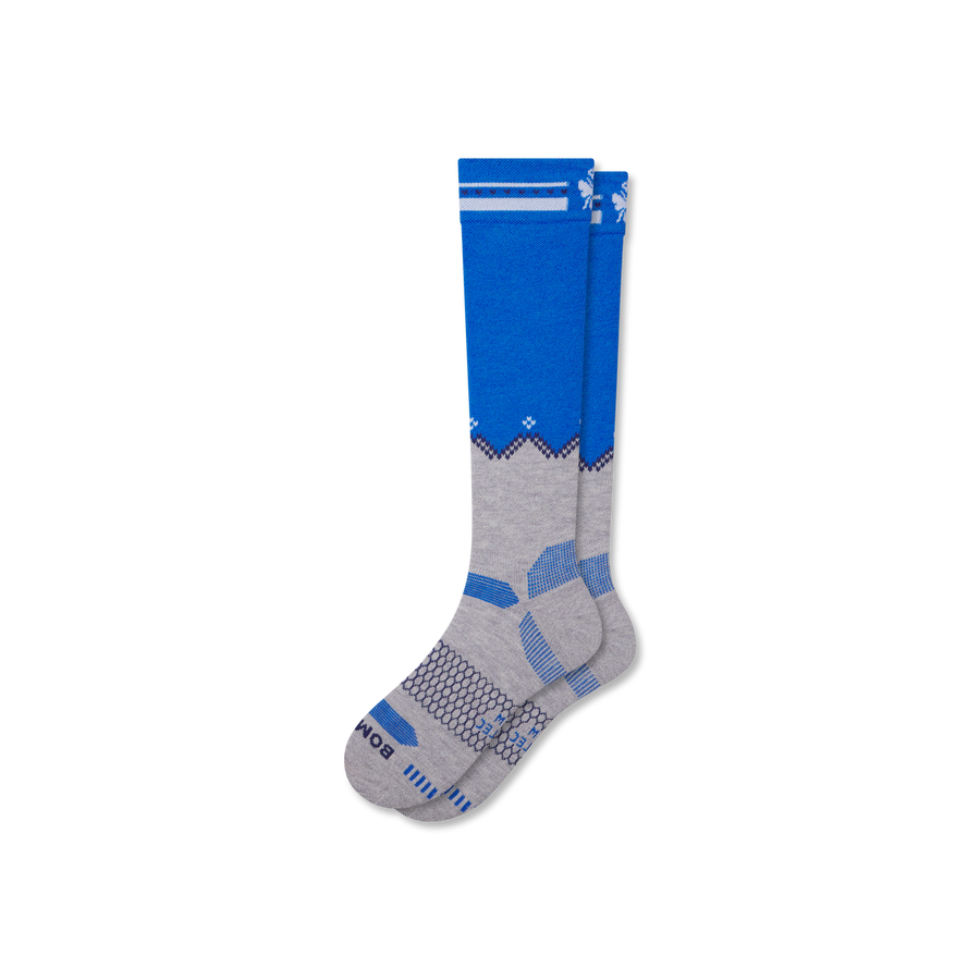 Men's Full-Cushion Merino Wool Blend Ski & Snowboard Socks - Light Recovery Fit
