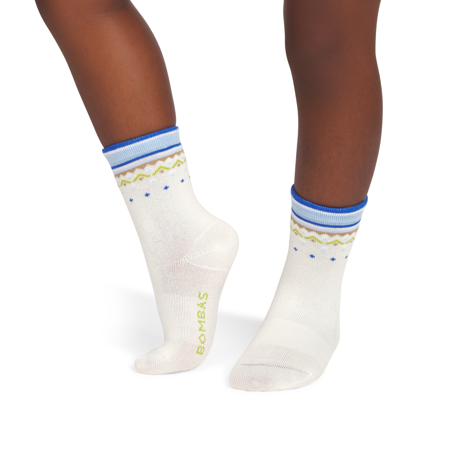 Toddler Lightweight Calf Socks - soft white JO1 [9734]