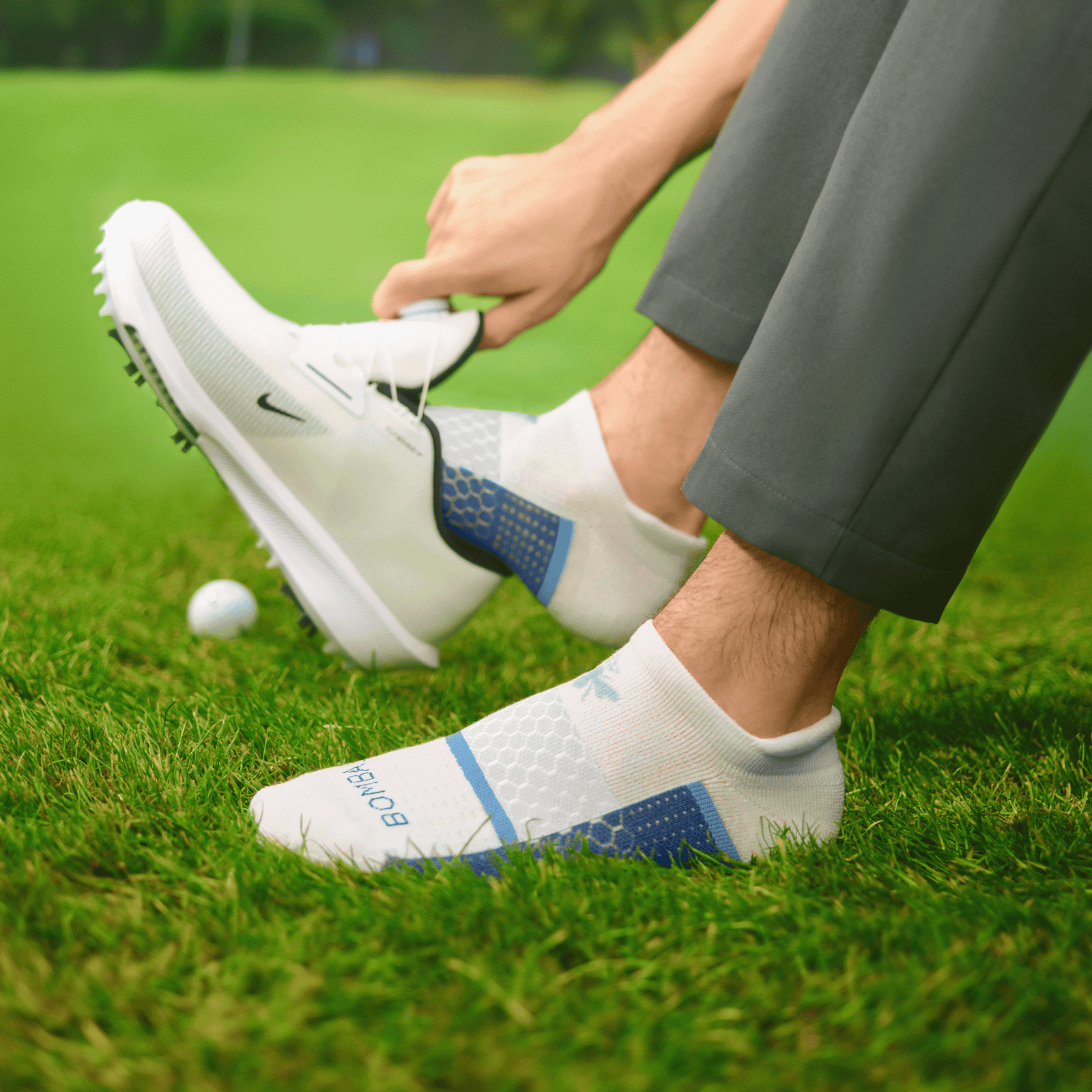 Golf Ankle Socks - Midnight Olive MO [8079] [Lifestyle]