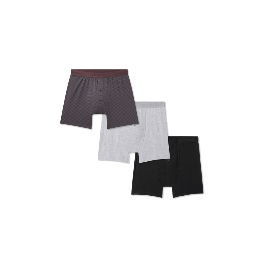 Men's Cotton Modal Blend Boxer 3-Pack - Modern Stretch Base