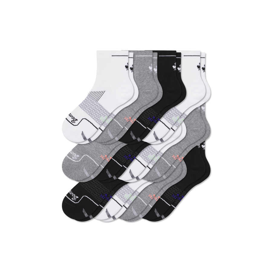 Women's Run Quarter Sock 12-Pack - Outdoor Everyday Comfort