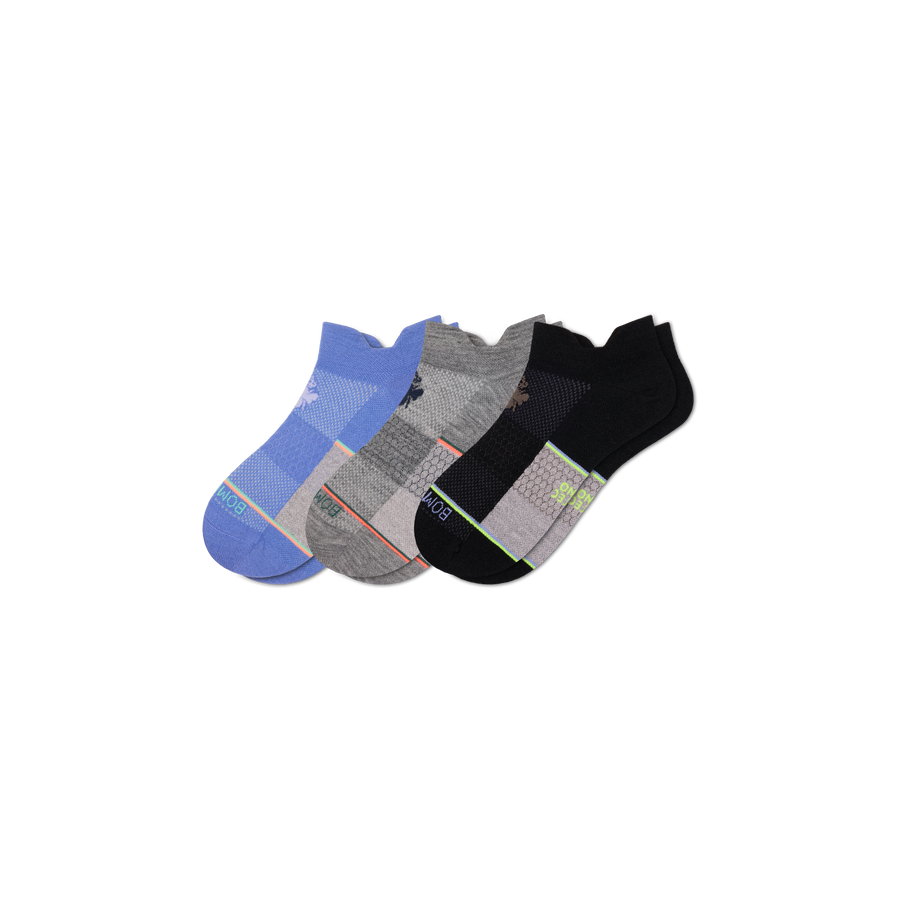 Men's UltraLite Sport Merino Wool Blend Ankle Sock 3-Pack - Daily Recovery Move
