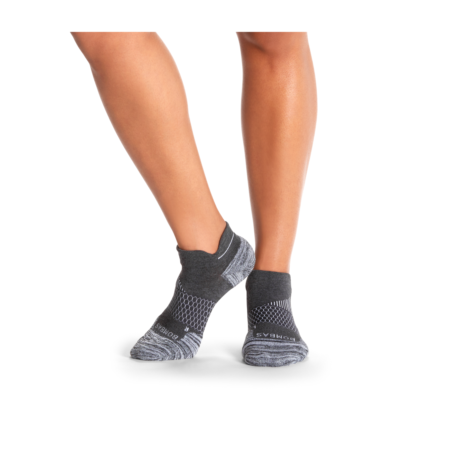 Women's Running Ankle Sock 3-Pack - charcoal - 9