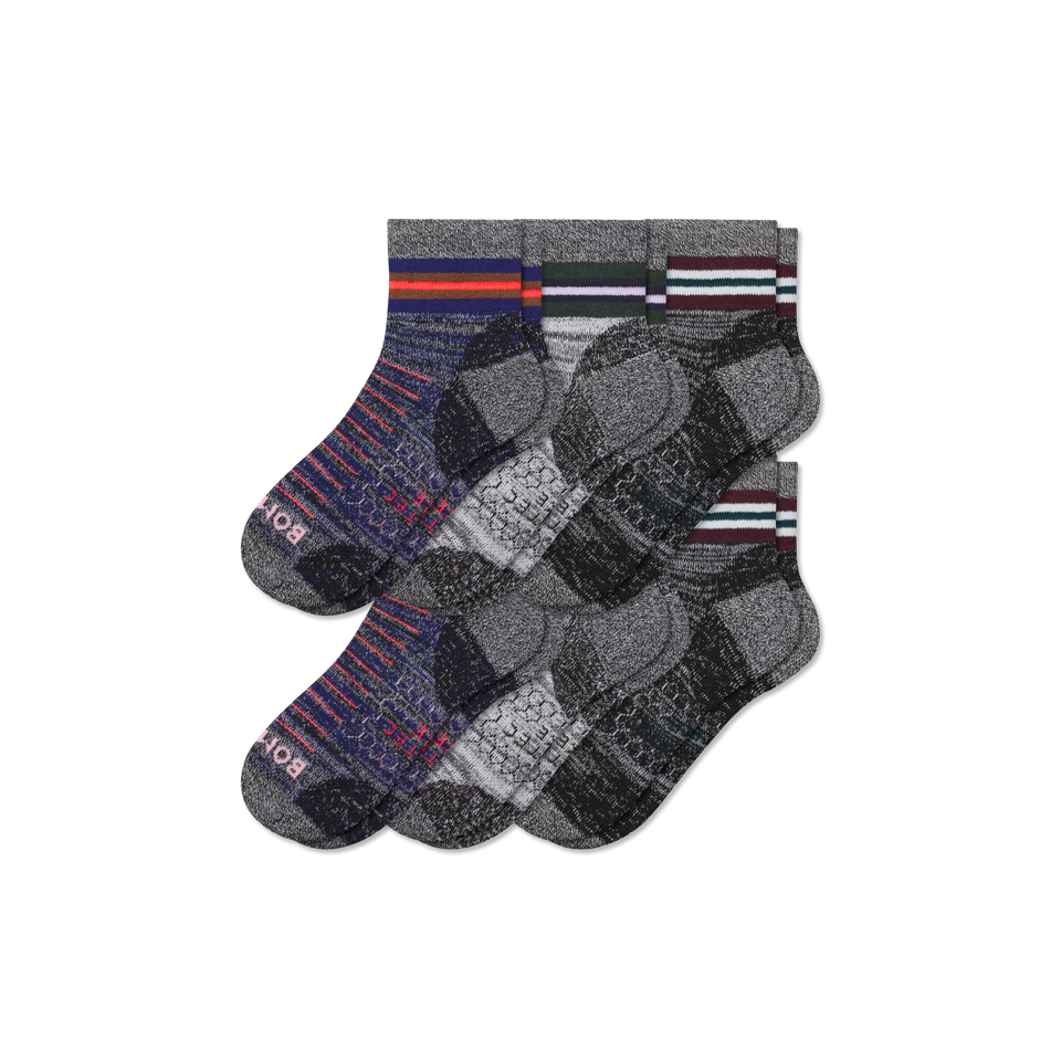 Hiking Quarter Sock 6-Pack - Cosmic Mix L