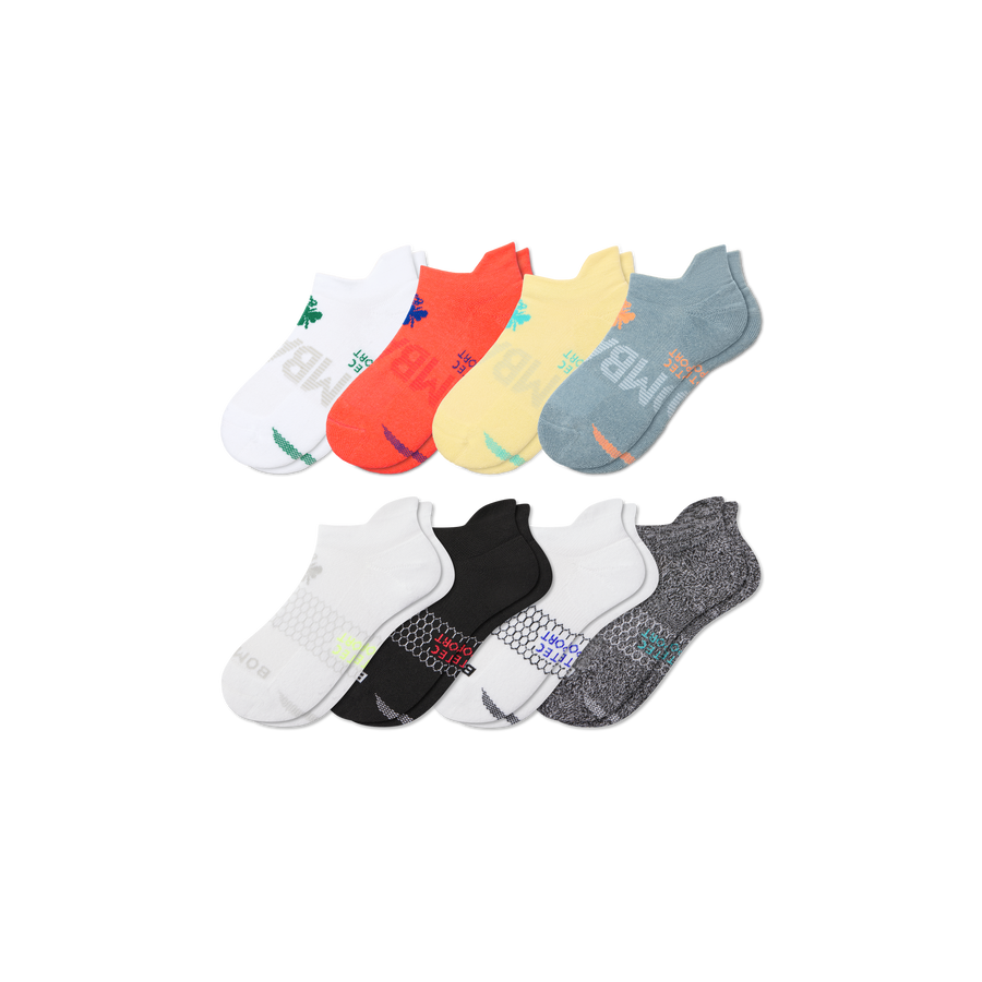Youth All Sport Ankle Sock 8-Pack - Run Shift Rotation